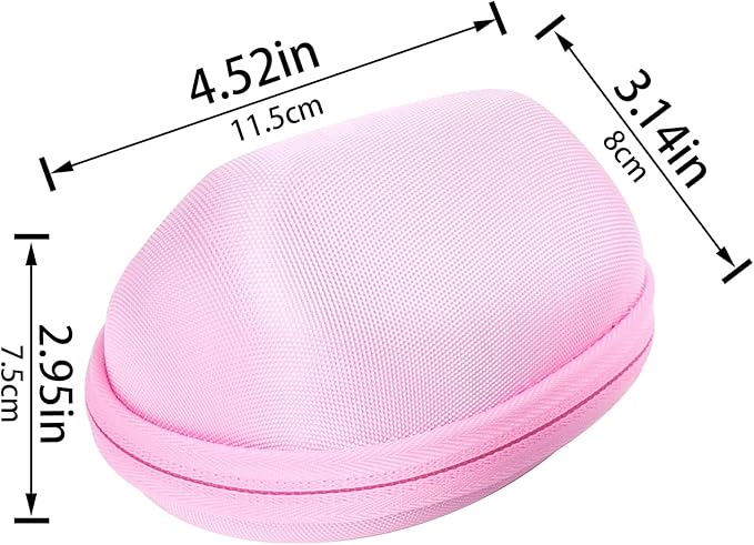 co2CREA Hard Case Replacement for Logitech Lift Vertical Ergonomic Mouse (Rose Case)