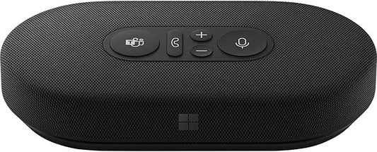 Microsoft Modern USB-C Speaker, Certified for Microsoft Teams, 2- Way Compact Stereo Speaker, Call Controls, Noise Reducing Microphone. Wired USB-C Connection,Black