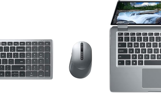 Dell Multi-Device Wireless Mouse - MS5320W, Gray