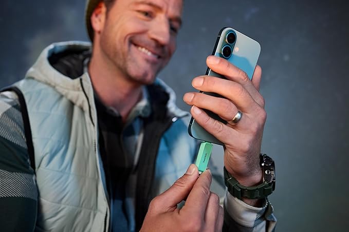 SanDisk 1TB Phone Drive with USB Type-C - for Smartphones, Tablets, and Computers - Up to 150MB/s, USB 3.2 Gen 1 - Seafoam Green - SDIXS0N-1T00-GN6NQ