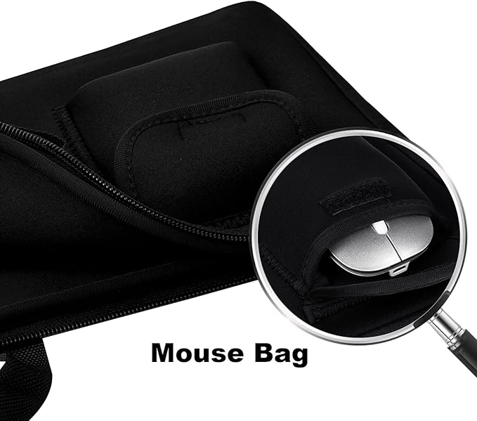 Keyboard Travel Bag Portable Keyboards Sleeve Shockproof Waterproof Keyboard Neoprene Case for Logitech Ergo K860 /Arteck Split Ergonomic Performance Wireless Mouse Combo