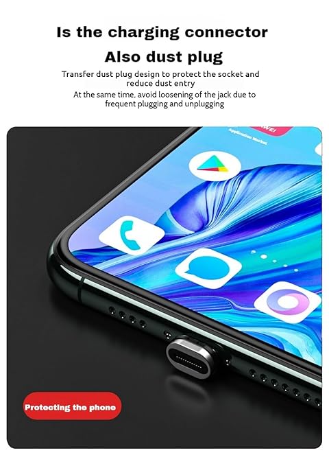 Upgraded Magnetic USBC to USB C Adapter, 140W PD Fast Charging, Thunderbolt 4 Type-C Extender, 40Gpgs for MacBook Pro 2022 2021 2020 2019 2018 16 15 14 13 Inch, and All Type C Devices Laptops
