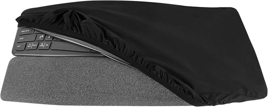 Geekria Keyboard Dust Cover, Ergonomic Keyboard Cover Protector, Dust and Water Splash Resistant, Compatible with Logitech ERGO K860 (Black)