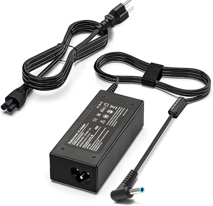 45W Charger Compatible for HP Laptop Model 14 - Compatible for HP 14 14m 14s 14-dk 14-dq 14-df 14-ds 14-dh 14-ak 14-ac 14-ba 14-fq 14-dy 14-ax 14-ck 14-bs 14-dw 14-ce 14-cf 14-an Supply Cord