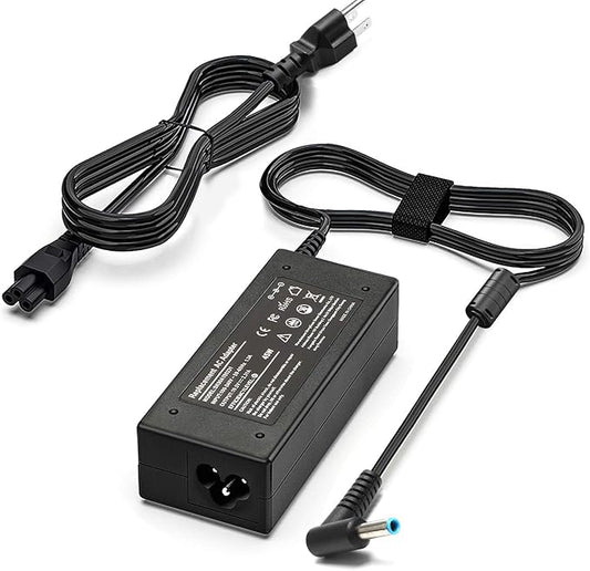 45W Charger Compatible for HP Laptop Model 14 - Compatible for HP 14 14m 14s 14-dk 14-dq 14-df 14-ds 14-dh 14-ak 14-ac 14-ba 14-fq 14-dy 14-ax 14-ck 14-bs 14-dw 14-ce 14-cf 14-an Supply Cord