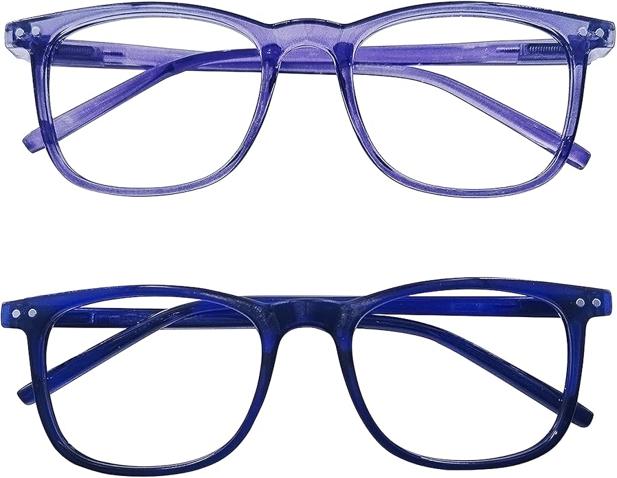 AOSM Blue Light Glasses for Men & Women,Gaming glasses Anti-Glare UV400 Protection,Blue Light Blocking to Relieve Eye Strain