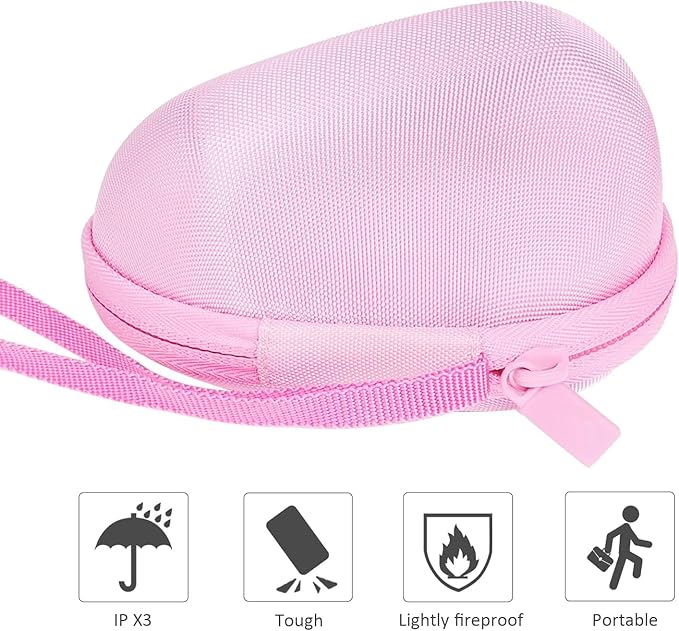 co2CREA Hard Case Replacement for Logitech Lift Vertical Ergonomic Mouse (Rose Case)