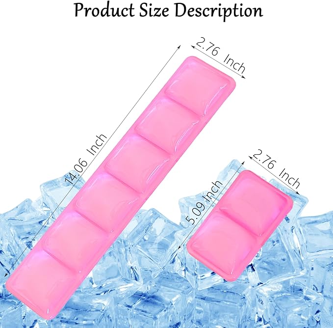 Acrylic Computer Keyboard Stand with Gel Plaid Wrist Rest Keyboard Riser with Comfortable Clear Silicone Mouse Wrist Pad Ergonomic Tilted Transparent Keyboard Holder for Desktop Office Hot Pink