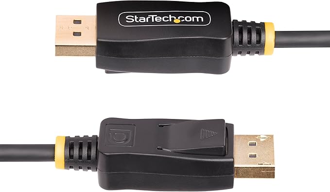 StarTech.com 3.3ft (1m) DisplayPort to HDMI Adapter Cable, 4K 60Hz with HDR, DP to HDMI 2.0b Cable, Active Video Converter