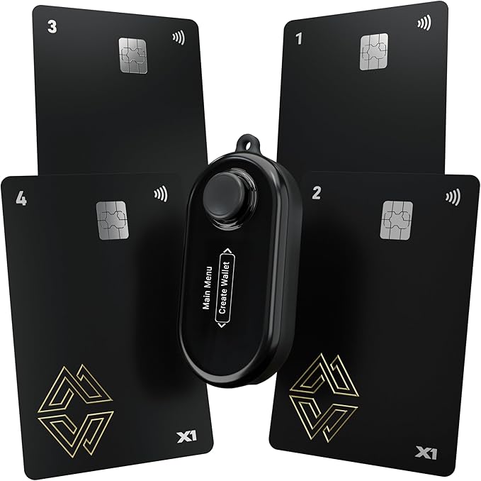 Hardware Wallet for Secure Storage of BTC, Crypto, NFTs | Audited, Opensource, Cold Wallet | Decentralized Private Key Storage