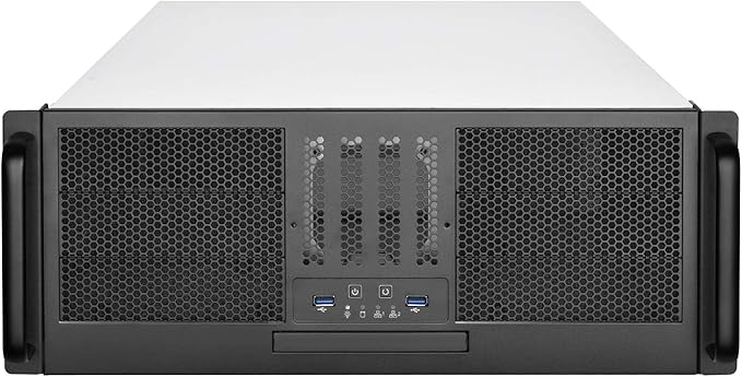Silverstone Technology RM41-506 4U rackmount Server case with six 5.25" Drive Bays, SST-RM41-506