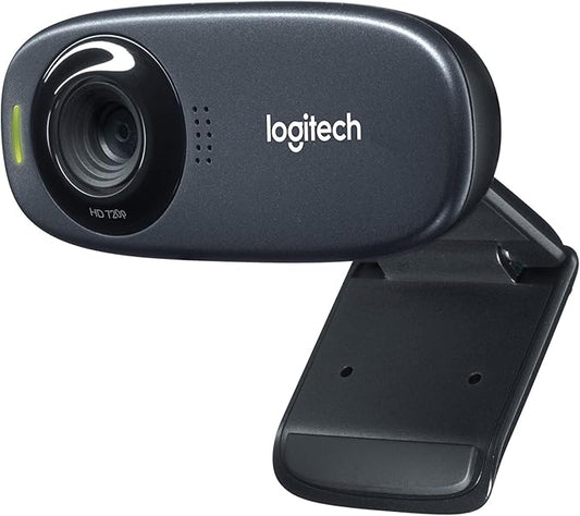 Logitech C310 Hd Webcam, 1280 Pixels X 720 Pixels, 1 Mpixel, Black