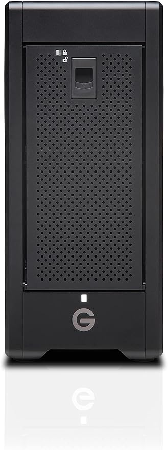 SanDisk Professional 48TB G-RAID Shuttle 8 - Transportable Enterprise-Class 8-Bay External Hard Drive, Thunderbolt 3 and USB-C, Hardware RAID, Up to 1900MB/s Read - SDPH48H-048T-NBAAB