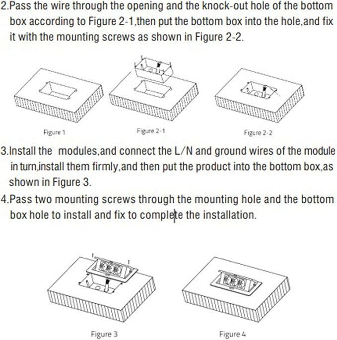 Multi-Function Desktop Information Box Embedded B Port Socket Computer Network Hole Pop-Up Universal Three Hole Desktop Socket,Black