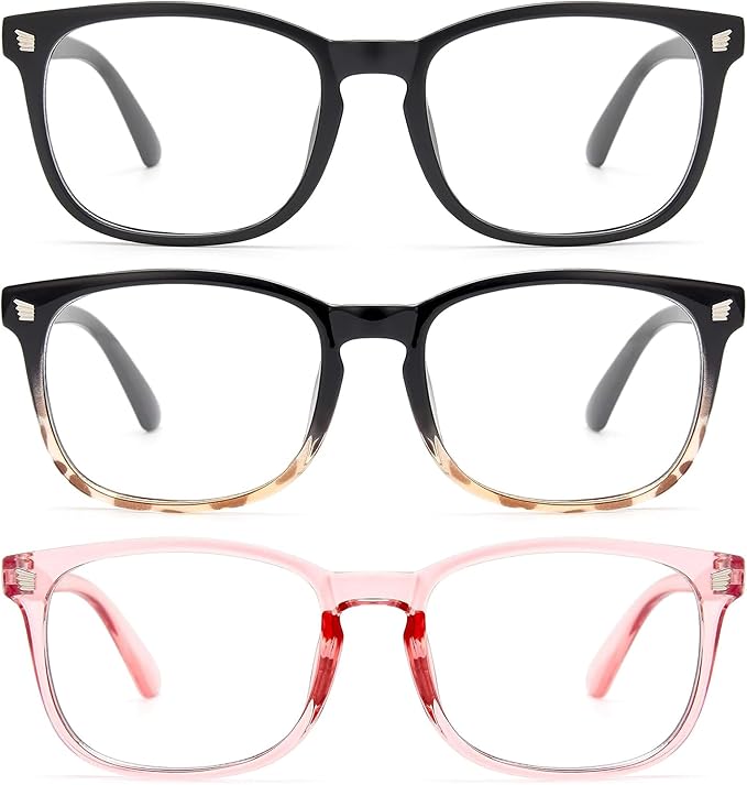 Gaoye Stylish Eyewear Frame Accessories - Blue Light Glasses for Woman - Computer Glasses for Blue Light Blocking