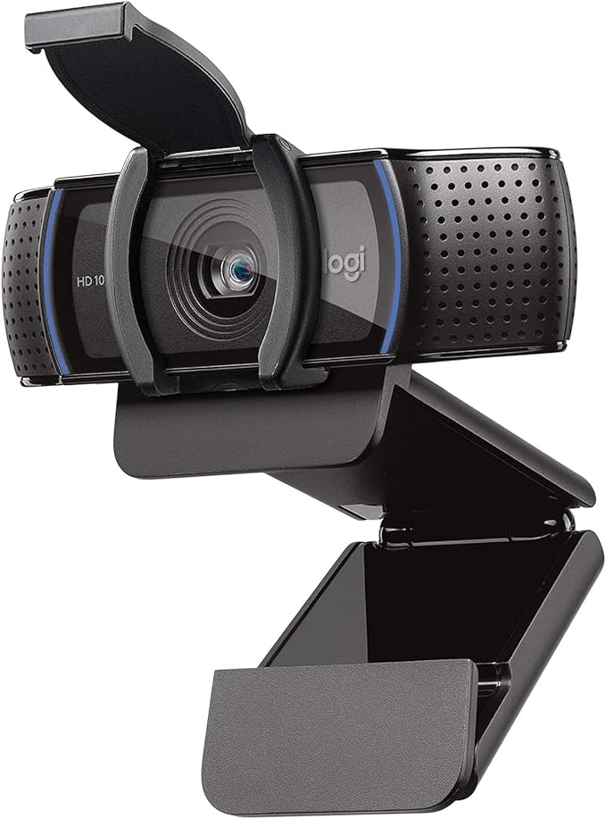 Logitech C920e HD 1080p Mic-Disabled Webcam, Certified for Zoom and Microsoft Teams, TAA Compliant