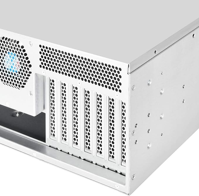 SilverStone Technology 4U Rackmount Server Chassis with 3 X 5.25 Front Bays with CEB/ATX/mATX/Mitx Support RM400 Cases SST-RM400