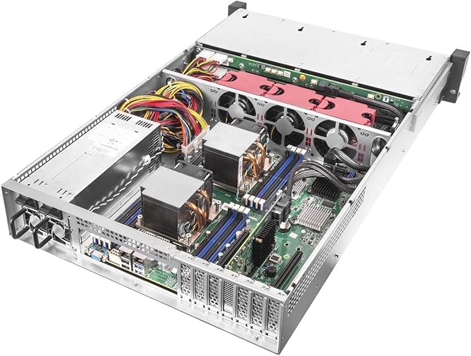 Silverstone Technology 2U 12-Bay 2.5" / 3.5" HDD/SSD rackmount Storage Chassis with Mini-SAS HD SFF-8643 12 Gb/s Interface RM22-312