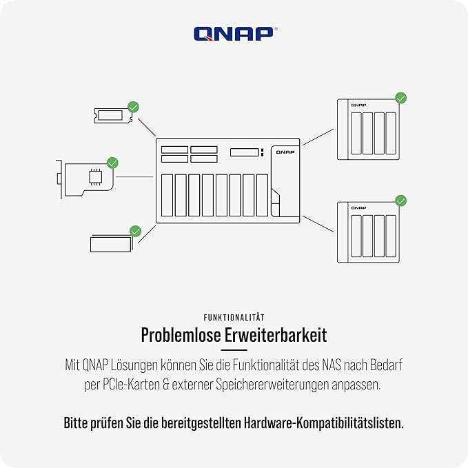 QNAP TS-462-4G NAS Multimedia 2.5GbE Blanco
