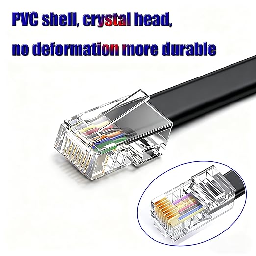USB to RS485 Converter RJ45 Adapter Serial Cable for Seplos PUSUNG Series SUTEN Smart BMS Connection, Built-in FT232 IC (1.8m/6ft)