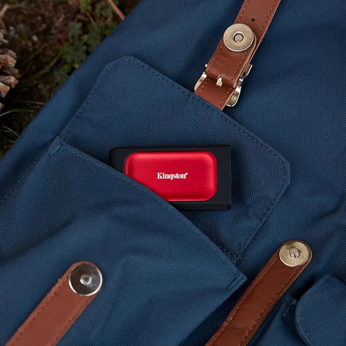 Kingston XS1000R 1TB SSD | Pocket-Sized | USB 3.2 Gen 2 | External Solid State Drive | Up to 1050MB/s | SXS1000R/1000G