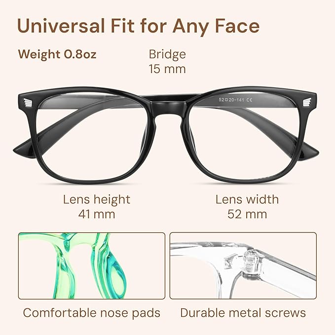 Gaoye Stylish Eyewear Frame Accessories - Blue Light Glasses for Woman - Computer Glasses for Blue Light Blocking