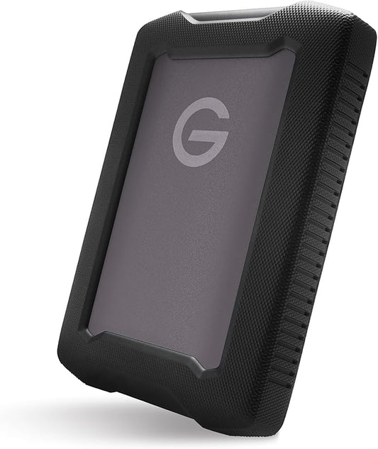 SanDisk Professional 5TB G-Drive ArmorATD - Rugged, Durable Portable External Hard Drive HDD, USB-C, USB 3.2 Gen 1 - SDPH81G-005T-GBA1D
