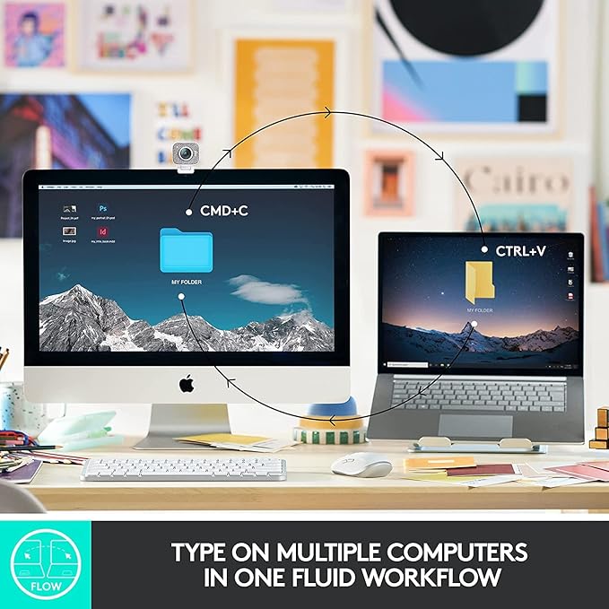 Logitech MX Keys Mini Minimalist Wireless Illuminated Keyboard, Compact, Bluetooth, Backlit, USB-C, Compatible with Apple macOS, iOS, Windows, Linux, Android, Metal Build - Pale Gray (Renewed)