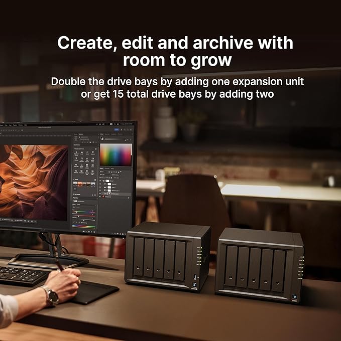 Synology 5-Bay DiskStation DS1525+ (Diskless)