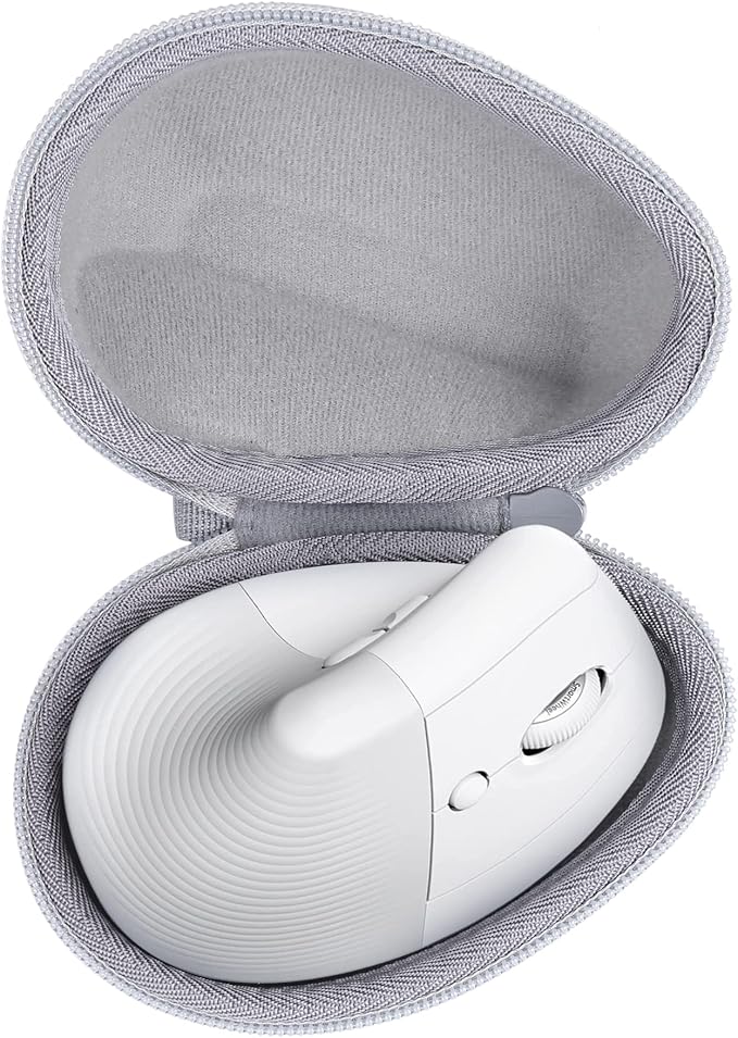 Aenllosi Hard Carrying Case Replacement for Logitech Lift Vertical Ergonomic Mouse (Grey)