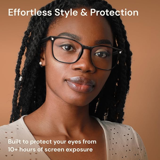 Gaoye Blue Light Glasses for Computer & Gaming - Anti UV Ray Lenses, Scratch-Resistant & Comfort Fit