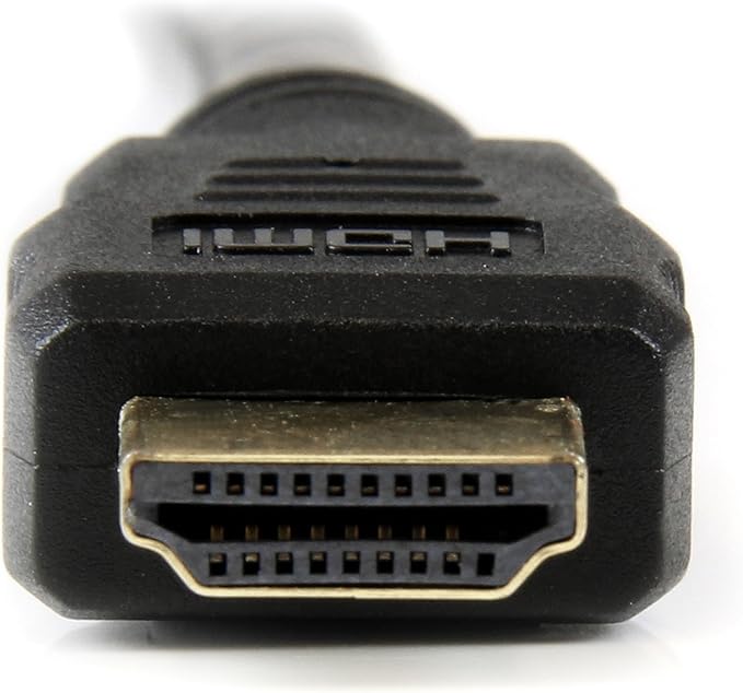 StarTech.com 3 ft HDMI to DVI-D Cable - HDMI to DVI Adapter / Converter Cable - 1x DVI-D Male, 1x HDMI Male - Black, 3 feet (HDDVIMM3)