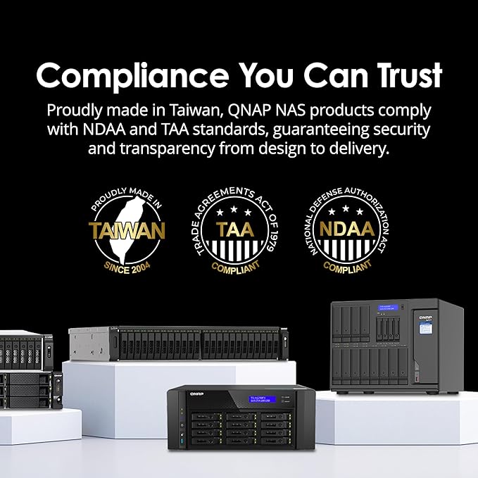 QNAP TS-h973AX-8G 9-Bay QuTS Hero NAS with 10GbE/2.5GbE Connectivity