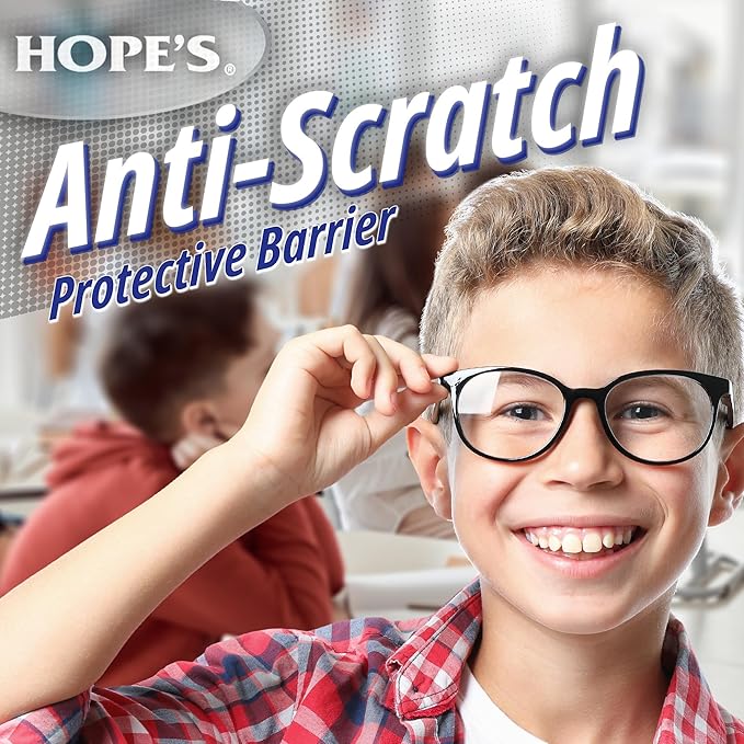 HOPE'S Perfect Glass Eyewear Cleaner - Anti Fog Spray for Glasses and Sunglasses - Anti Scratch and Anti Glare Lens Cleaner Spray, 4 Fl Oz, Pack of 12