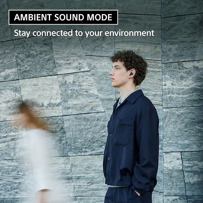 Sony WF-C710N Truly Wireless Noise-Canceling Earbuds with up to 30-Hour Battery Life, Lightweight and Secure, White