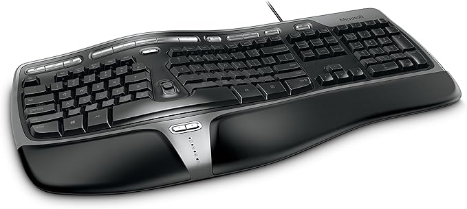 Microsoft 5QH-00001 Natural Ergonomic Keyboard 4000 for Business - Wired