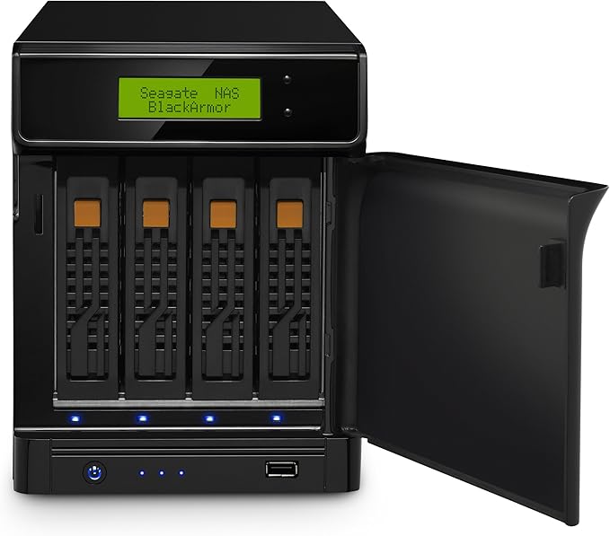 Seagate BlackArmor NAS 440 4-Bay 6 TB (4 x 1.5 TB) Network Attached Storage ST360005SHA10G-RK