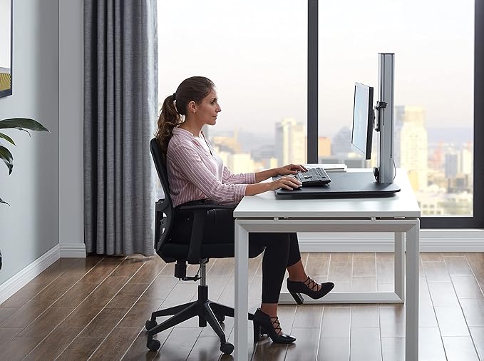 Victor DC400 Electric Standing Desk,28"W