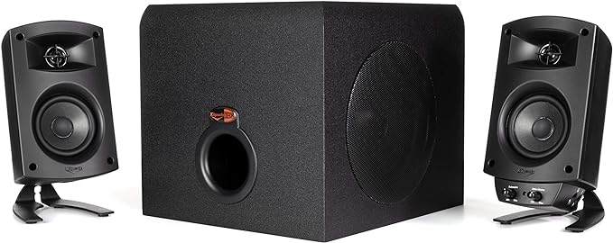 Klipsch ProMedia 2.1 THX Certified Computer Speaker System (Black)