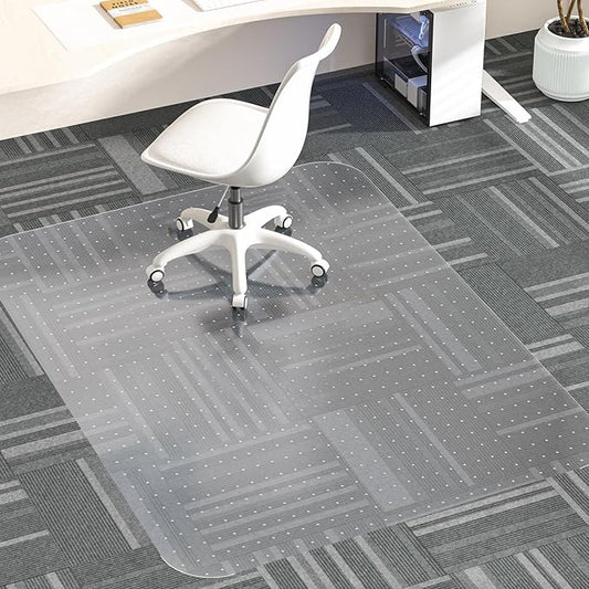 Office Chair Mat for Carpet, 48 X 60 inch, Not Use on Hardwood Floors