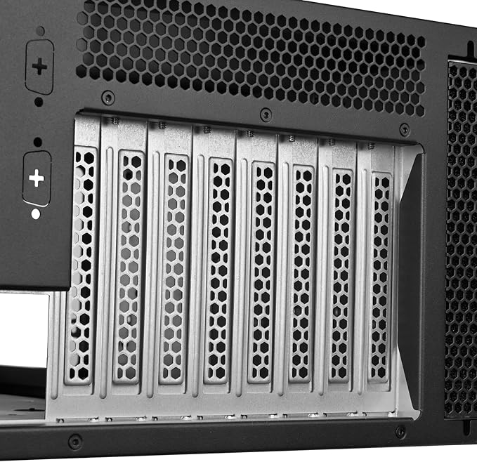 Silverstone Technology RM46-502-I 4U Interchangeable Rackmount Chassis with Front Accessible Expansion Slots, SST-RM46-502-I