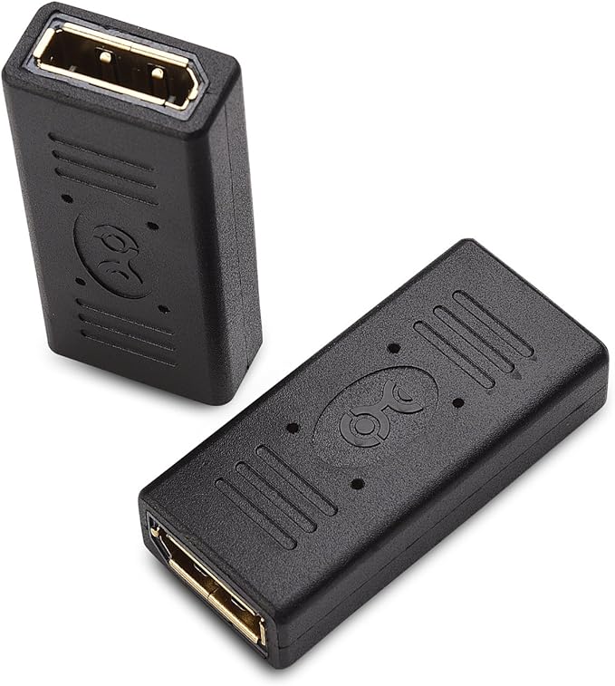 Cable Matters 2-Pack DisplayPort to DisplayPort Coupler, Display Port Adapter Female to Female, DP to DP Coupler