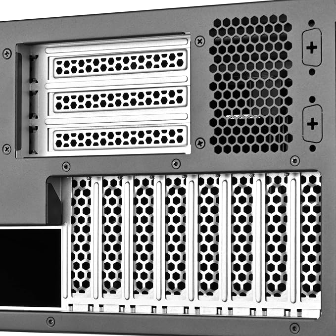Silverstone Technology RM47-502-I 4U Interchangeable Rackmount Chassis with Front Accessible Combo Expansion Slots, SST-RM47-502-I