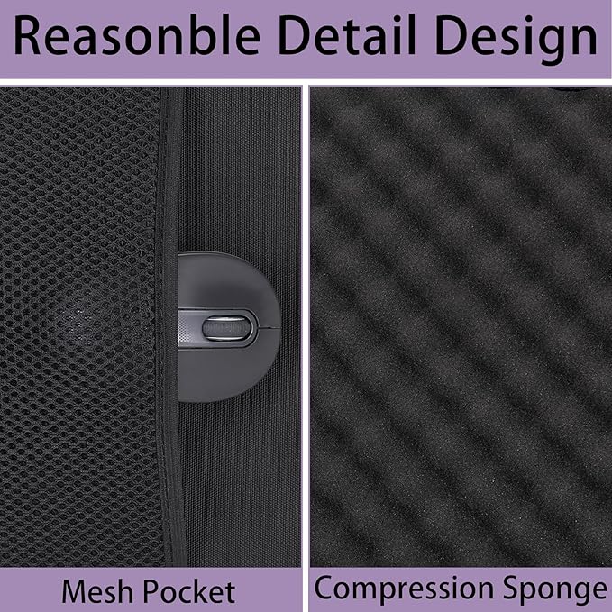 co2CREA Hard Case Compatible with Logitech Wave Keys MK670 Combo/Wave Keys Wireless Ergonomic Keyboard,Graphite Case