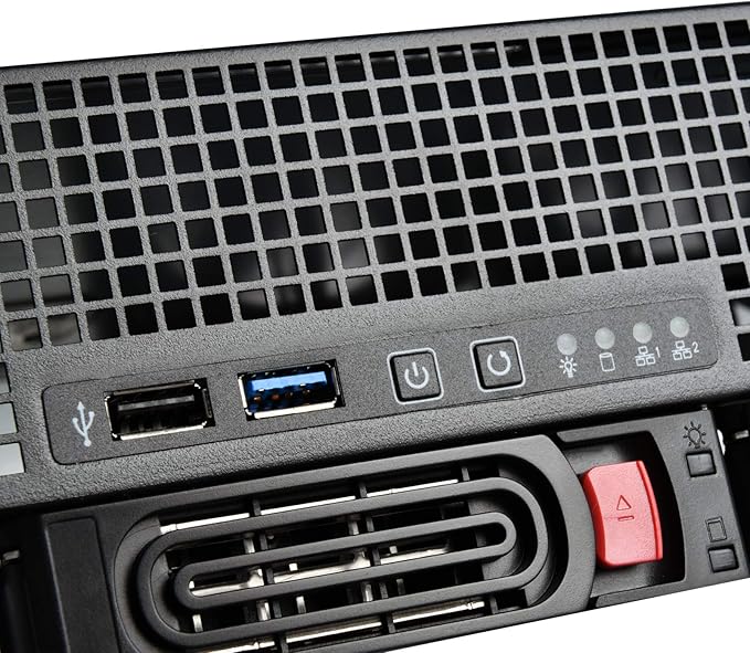 Silverstone Technology RM21-304 2U Micro-ATX Rackmount Server Chassis with Four 3.5" hot-swap Bays, SST-RM21-304