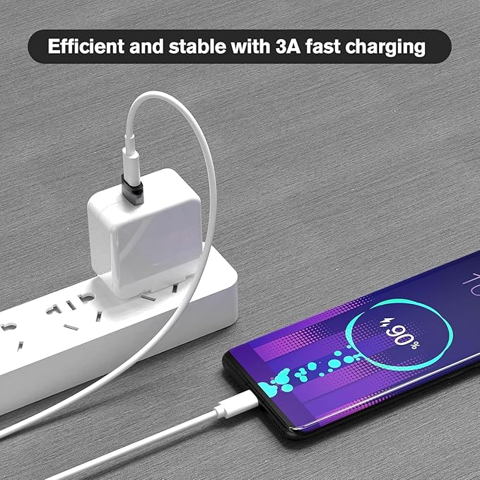 USB C Female to USB Male Adapter 2.0 (Grey, 10 Pack)