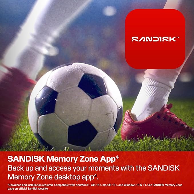SANDISK 1TB Portable SSD, FIFA World Cup 2026 Edition – Up to 800MB/s – Compatible with laptops, Plus Android Tablets and Phones – Black - SDSSDE30F-1T00-G25