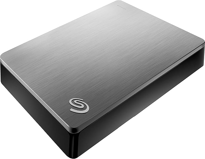 Seagate Backup Plus Portable 4TB External Hard Drive HDD (STDR4000900),Silver