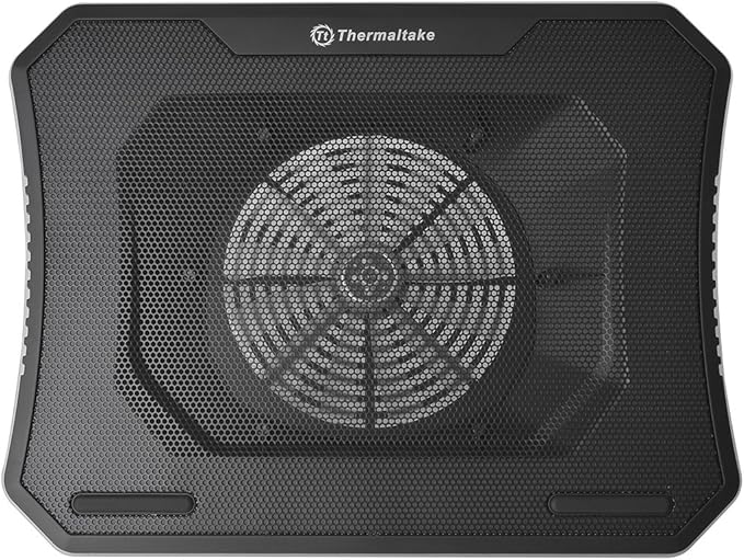 Thermaltake Massive 20 RGB Steel Mesh Panel Single 200mm Fan 10"‐19" Laptop Notebook Cooling Pad CL‐N014‐PL20SW‐A