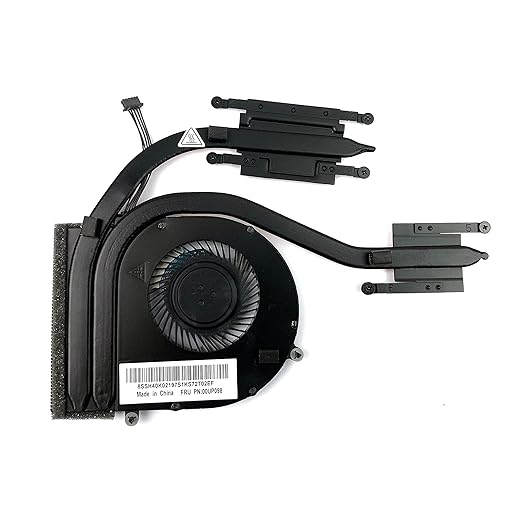New CPU Cooling Fan with Heatsink for Replacement Thinkpad E560 (Does not Fit for E560P) Discrete Graphics Version 00UP098